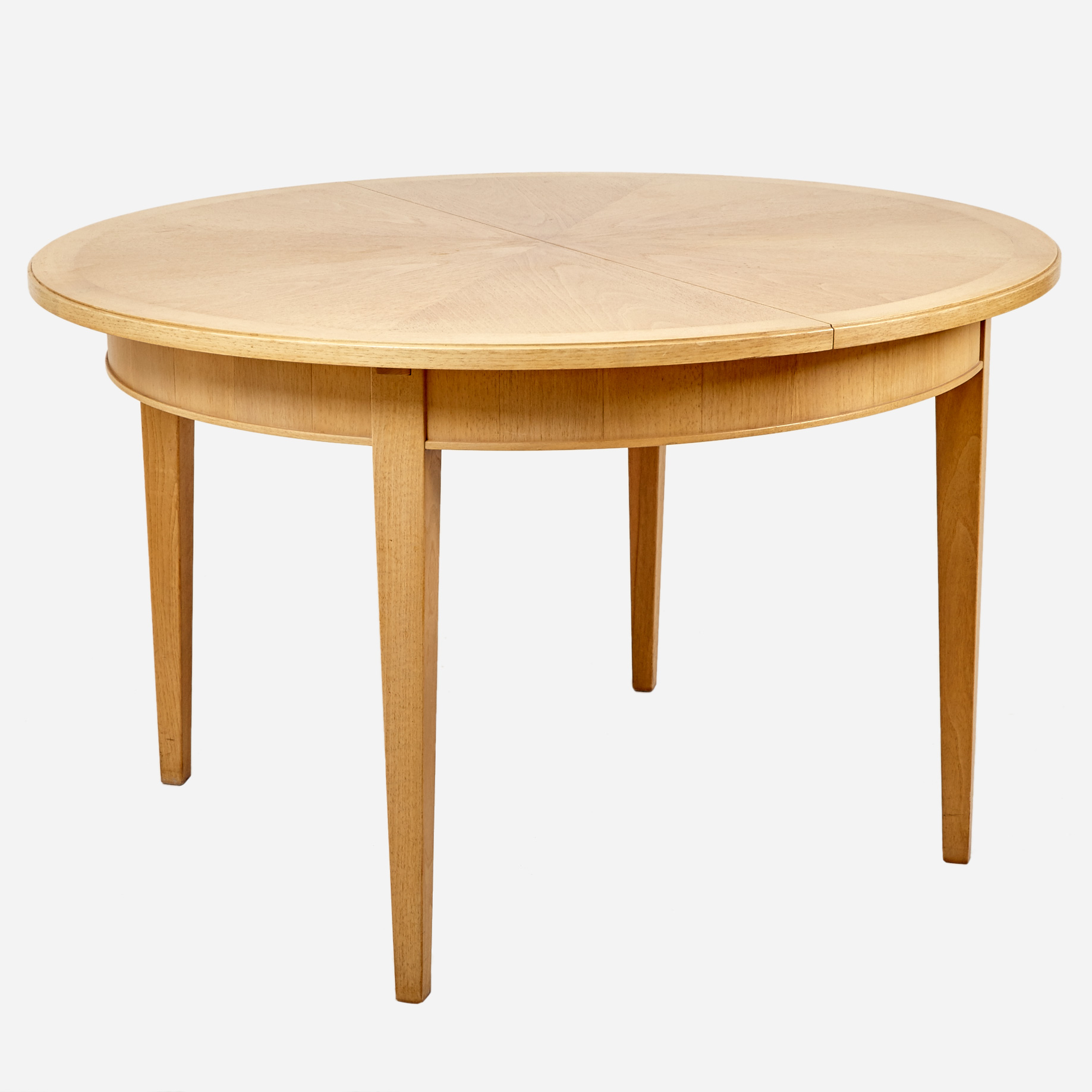 Runder Holztisch, ausziehbar | Möbel Zürich | Vintagemöbel