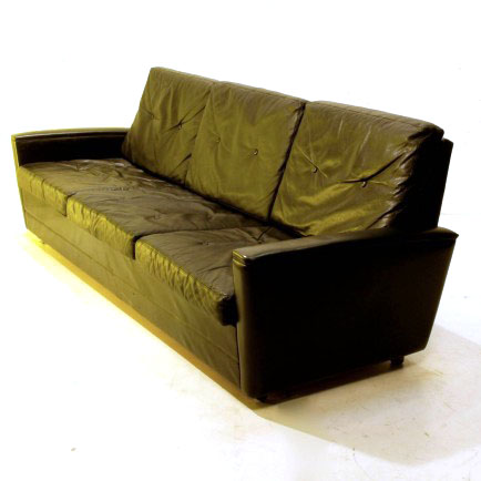 3er Ledersofa | Möbel Zürich | Vintagemöbel