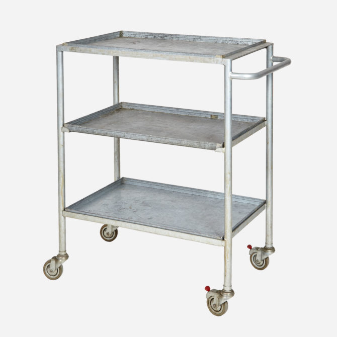 Industrieservierwagen, massivbau | Möbel Zürich | Vintagemöbel