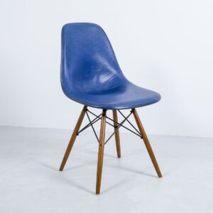 Eames Kunstleder Sidechair, Fuss nach Wahl Designerstuhl