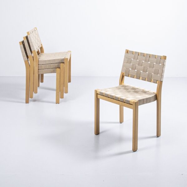 Artek 611 Stuhl von Alvar Aalto Designerstuhl