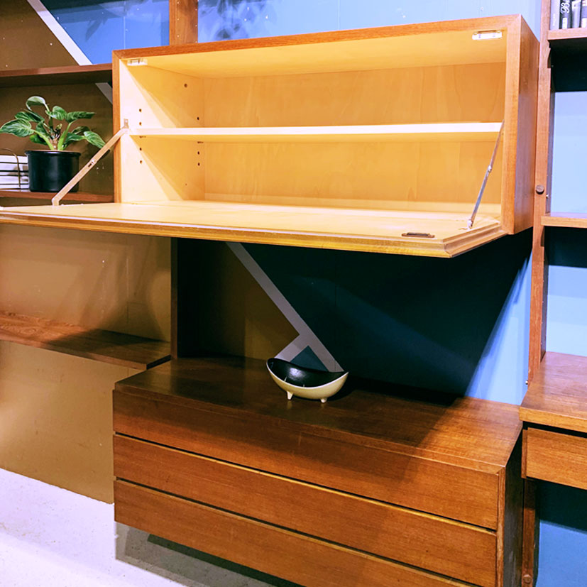 Teak Wandregal - Möbel Zürich