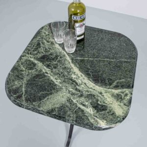 Grüne Marmor Bistro Tischplatte Möbel