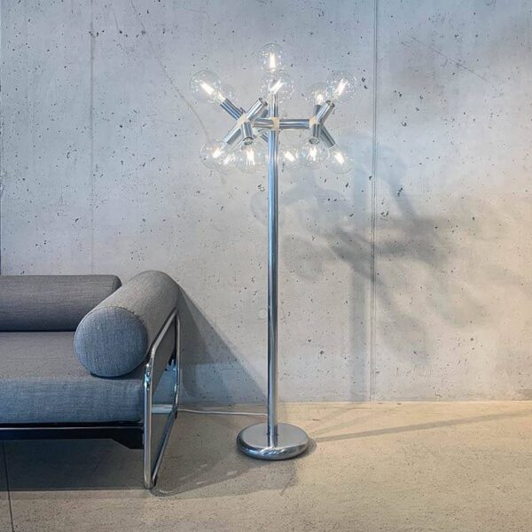 Stehlampe Lichtstruktur von Trix und Robert Haussmann Lampe