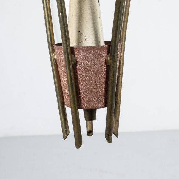 1950er Fünfarm Deckenlampe Deckenlampe