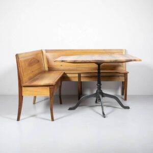 Nussbaum Kombination – Eckbank mit Tisch Esstisch