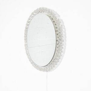 Ovaler Spiegel von Emil Stejnar Garderobe, Spiegel