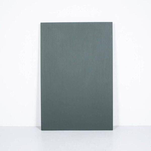 Dunkelgrüne Linoplatte, 120 x 80 cm Tischplatte