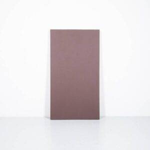 Dunkelrote Linoplatte, 125 x 67 cm Tischplatte