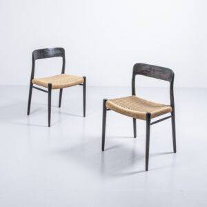 Dänischer Esszimmerstuhl aus Eiche von Niels Otto Møller, Mo Designerstuhl