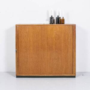 Eichen Lateralschrank mit elf Schubladen Büroschrank