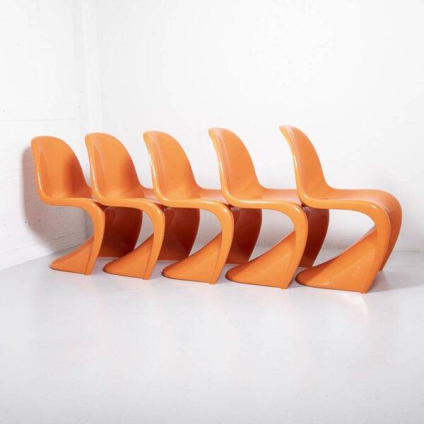 Panton Chair (nur im 5er Set) Designerstuhl