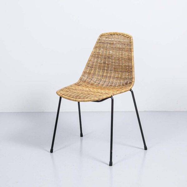 Basket Chair von Gian Franco Legler Designerstuhl