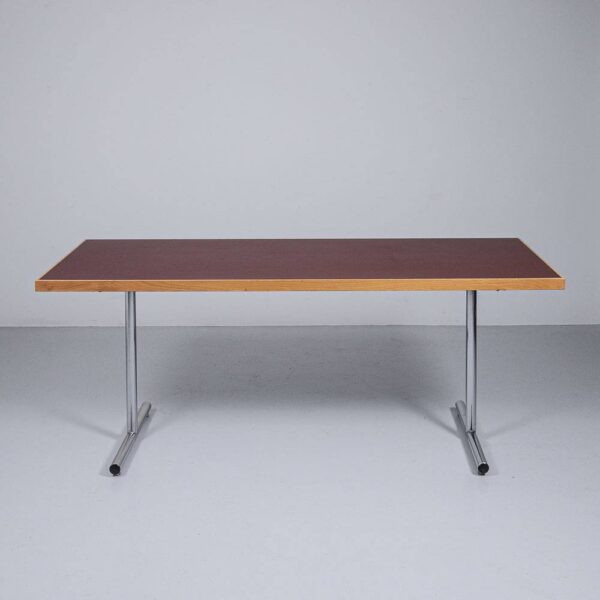 Kunstharz Tischplatte dunkelrot 180cm Tischplatte