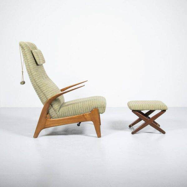 Rocking Chair mit Ottoman von Arnestad Bruk Sessel