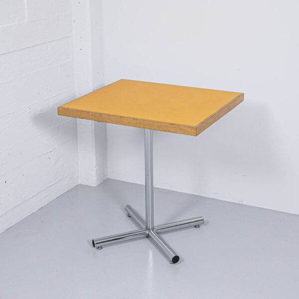 Tischplatte mit Kunstharz Oberfläche in orange Tischplatte