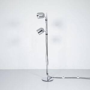 Chromstahl 2-Spot Stehlampe Stehlampe