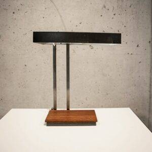 Kaiser Idell Tischleuchte mit Teakfuss Schreibtischlampe