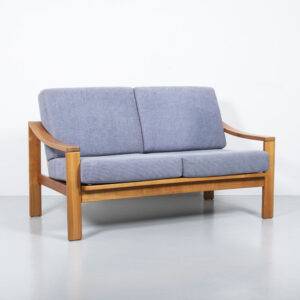 Kirschholz Zweisitzer Sofa Sofa Kirschholz Zweisitzer Sofa Sofa