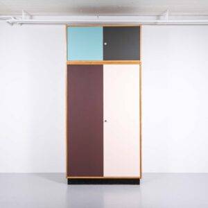 Kleiderschrank Bordeaux/ Rose/ Türkis/ Grau Kleiderschrank