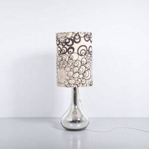 Bodenlampe mit verspiegeltem Fuss Stehlampe