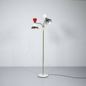 Dreifarbige Tüten Stehlampe Stehlampe