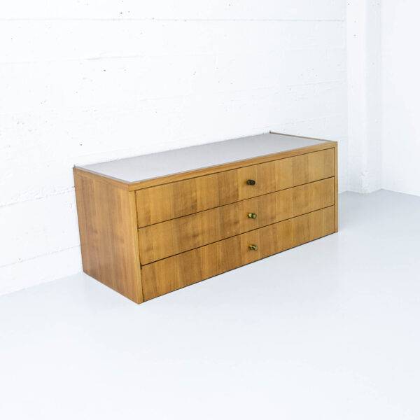 Modul Wandregal Nussbaum Wandregal