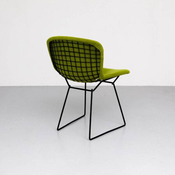 Harry Bertoia Chair mit grünem Bezug Designerstuhl