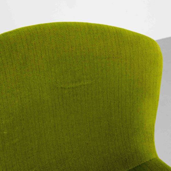 Harry Bertoia Chair mit grünem Bezug Designerstuhl