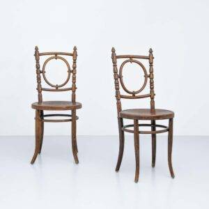 Fischel Bugholzstuhl Holzstuhl