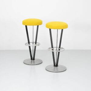 Barhocker Gelbes Polster Hocker & Barhocker