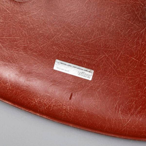 Eames Side Chair Rotorange Designerstuhl