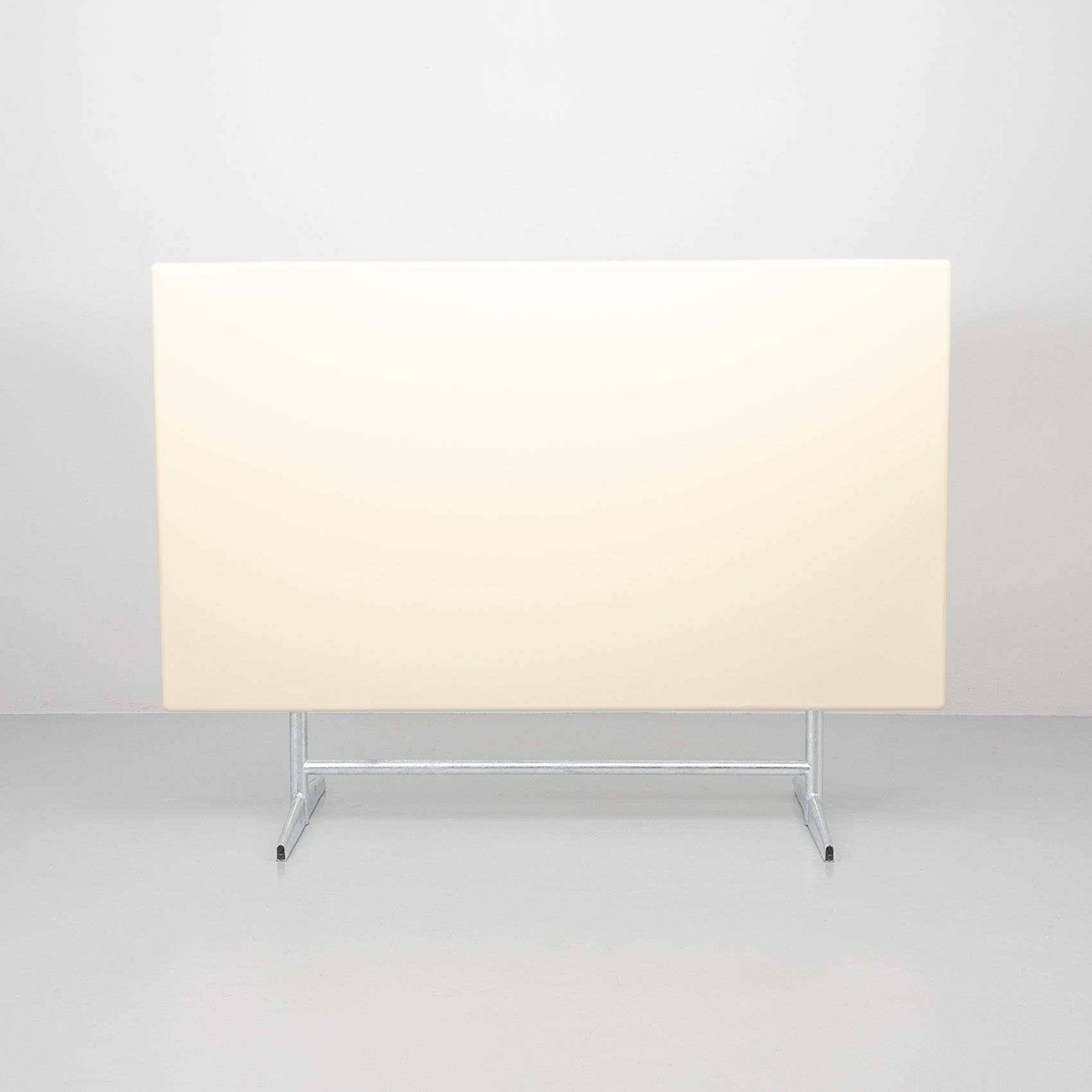 Gartentisch Hellelfenbein 140 x 80 cm Gartentisch Gartentisch Hellelfenbein 140 x 80 cm Gartentisch