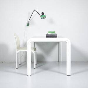 Grüne Gelenklampe von Derungs Toplux Schreibtischlampe