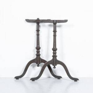 Gusseisenbeinpaar Patina Braun Gastronomie Möbel Gusseisenbeinpaar Patina Braun Gastronomie Möbel