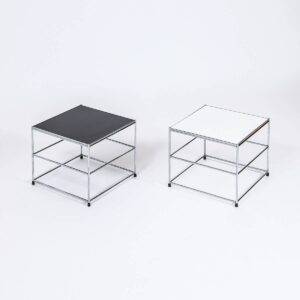 Upcycling Beistelltischli, weiss Couchtisch