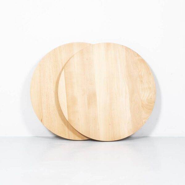 Runde Tischplatte aus Buche, 68 cm Gastronomie Möbel