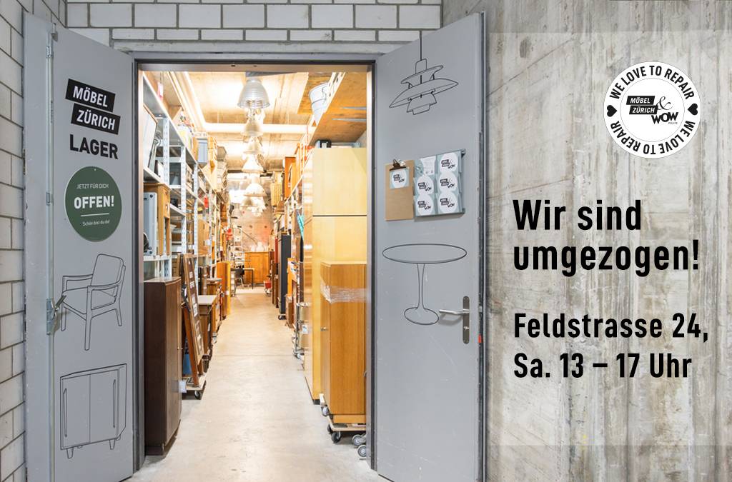 Wir sind umgezogen in die Feldstrasse 24 in Zürich