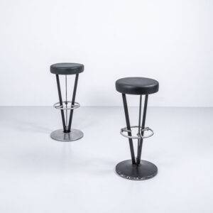 Barhocker, neu gepolstert und bezogen mit Kunstleder Gastronomie Möbel Barhocker, neu gepolstert und bezogen mit Kunstleder Gastronomie Möbel