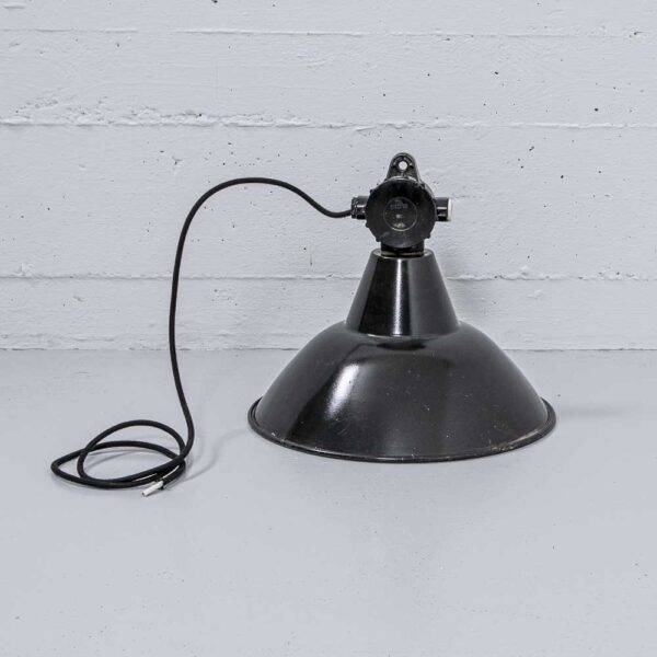 Industrielampe Modell H, neu verkabelt Deckenlampe