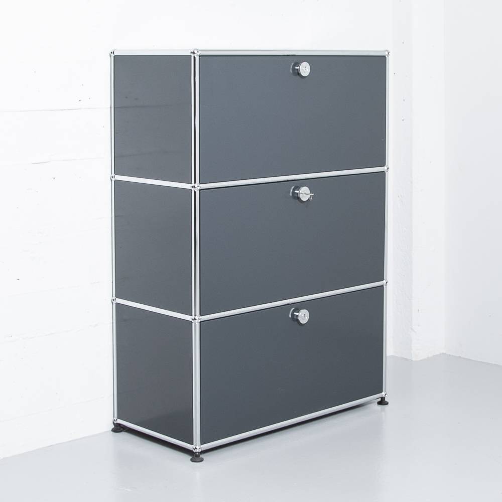 USM Haller Kommode mit Hängeregister Büroschrank USM Haller Kommode mit Hängeregister Büroschrank