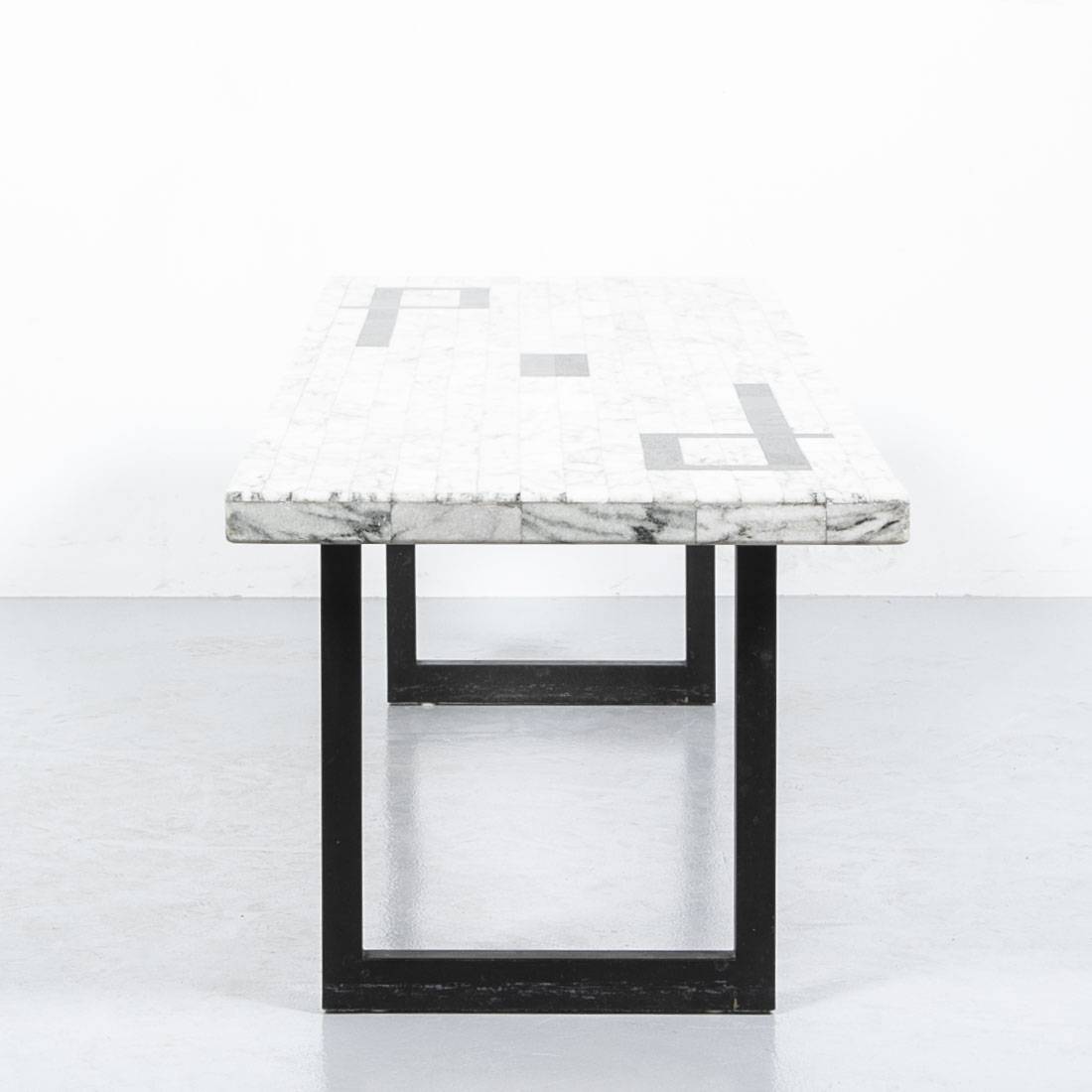Salontisch mit Marmorplättli Couchtisch Salontisch mit Marmorplättli Couchtisch