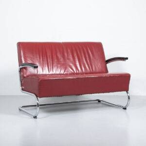 Thonet Sofa S411 C2 Freischwinger