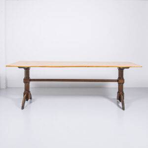 Tannen Holztisch mit Konsolenfuss Esstisch Tannen Holztisch mit Konsolenfuss Esstisch