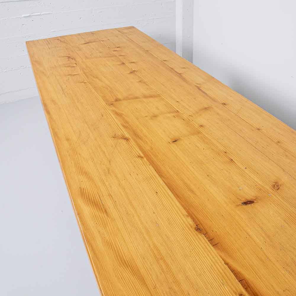 Tannen Holztisch mit Konsolenfuss Esstisch Tannen Holztisch mit Konsolenfuss Esstisch