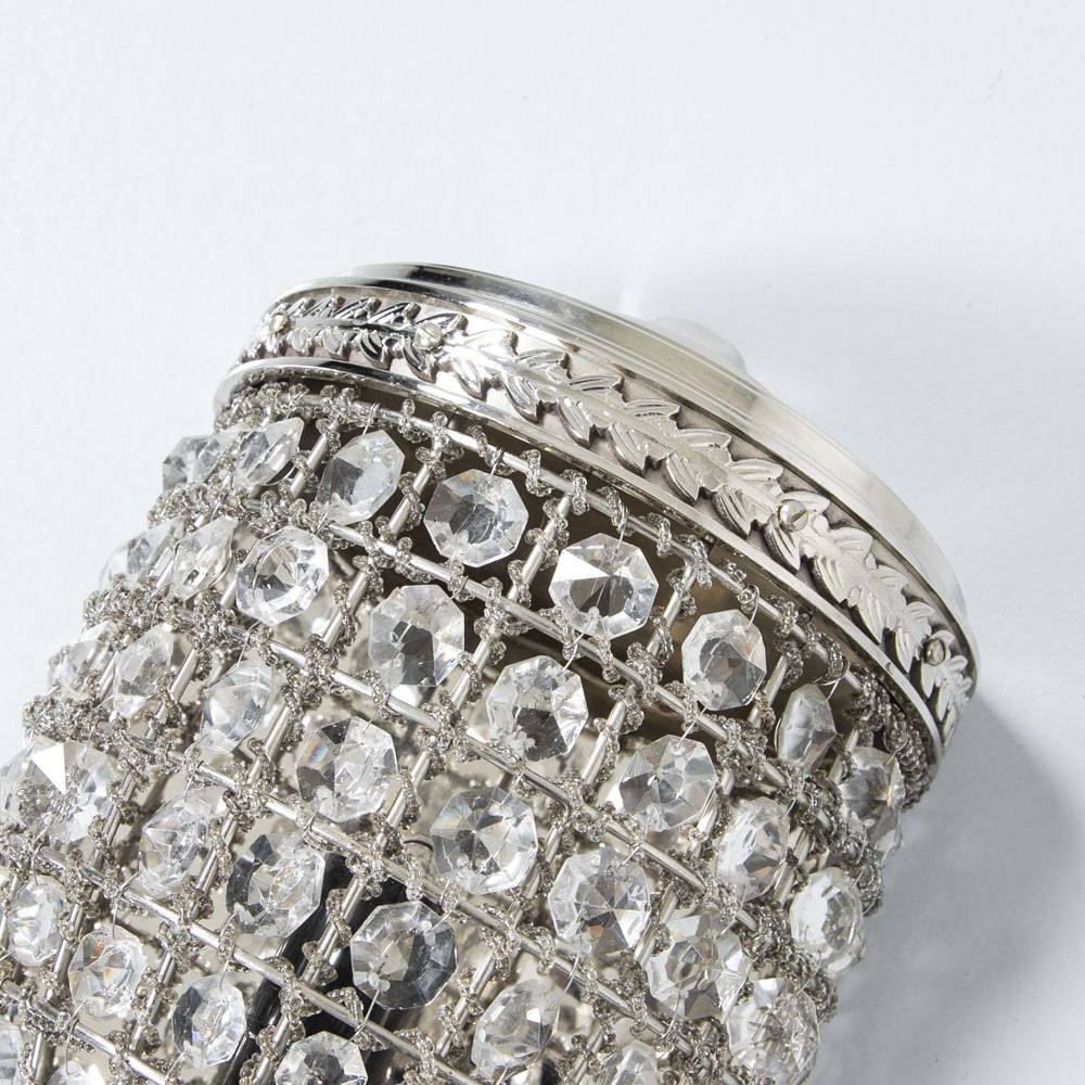 Wandlampe mit Kristallen Wandlampe Wandlampe mit Kristallen Wandlampe