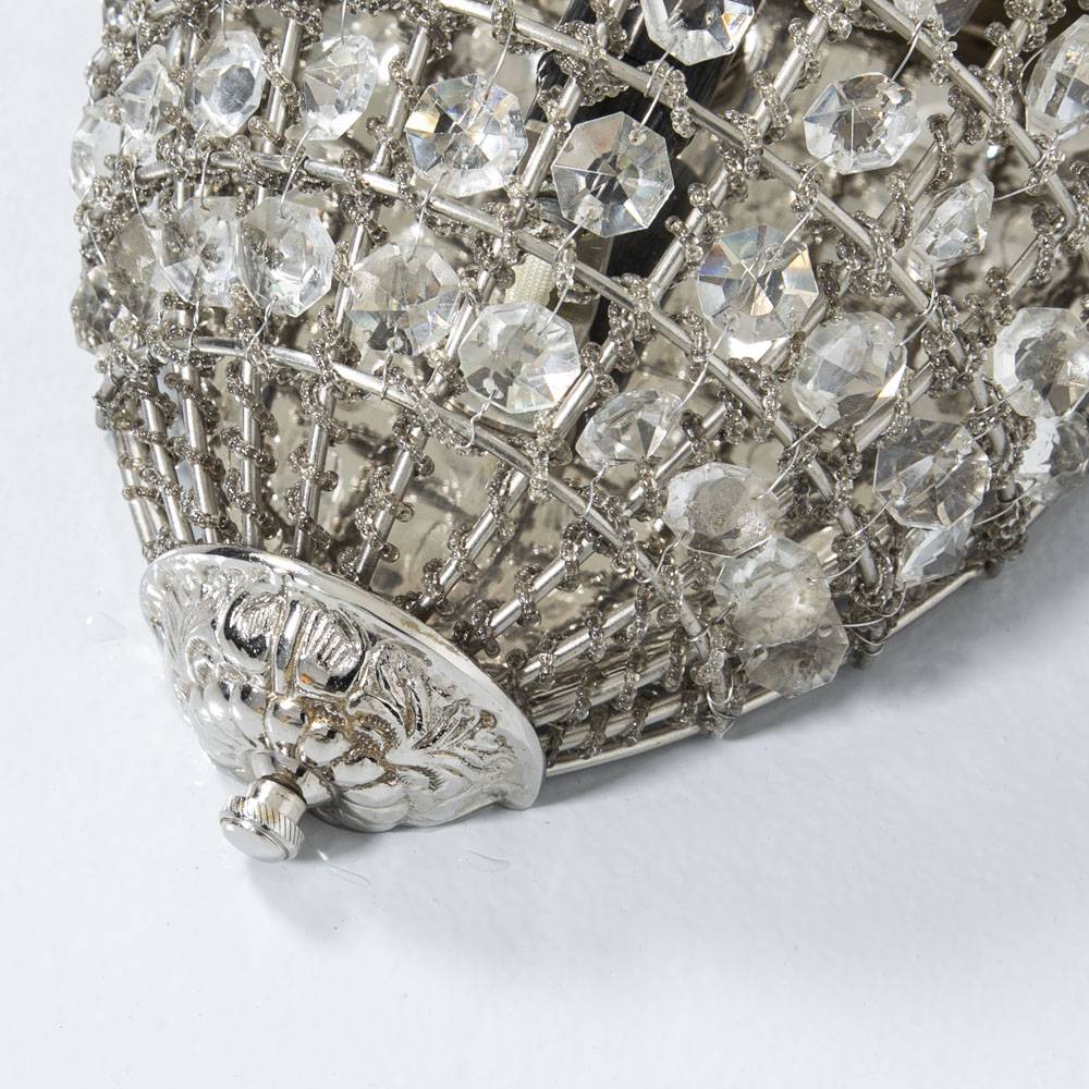 Wandlampe mit Kristallen Wandlampe Wandlampe mit Kristallen Wandlampe