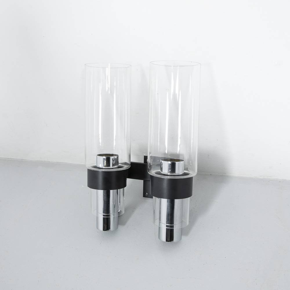 Wandleuchte mit Glaszylinder Wandlampe Wandleuchte mit Glaszylinder Wandlampe