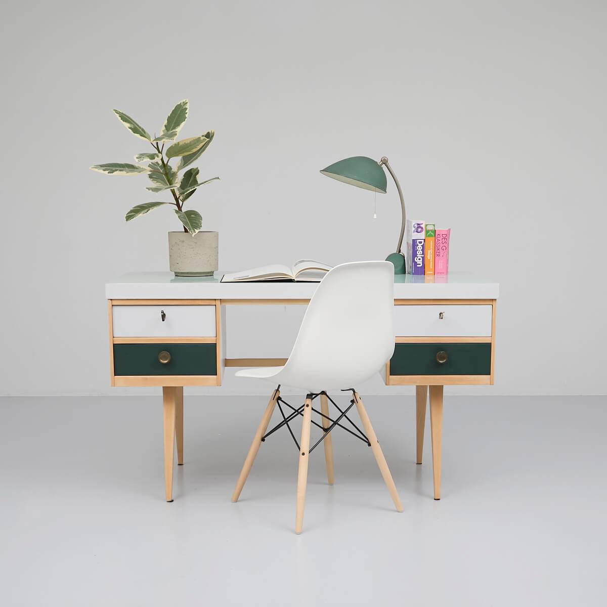 Schreibtisch 50er Jahre Bürotisch Schreibtisch 50er Jahre Bürotisch