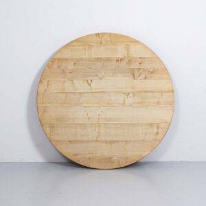 Runde Ahorn Tischplatte 129cm Tischplatte